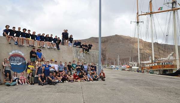 Gruppenbild auf Porto Santo