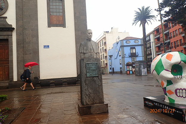 Bei Regen in La Laguna