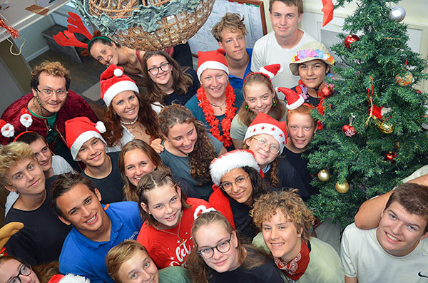 Weihnachtsgruppenbild