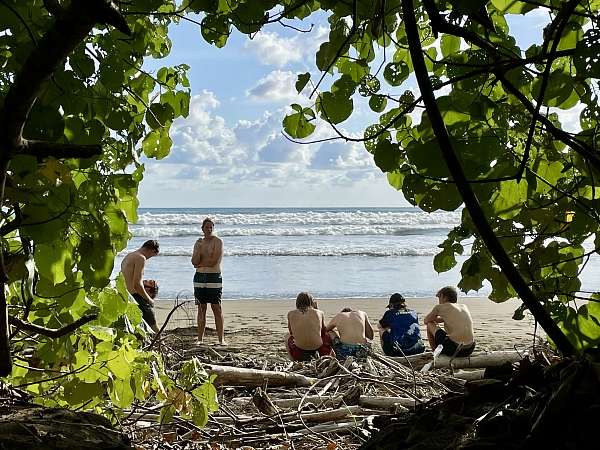 Chillen am Strand von Uvida